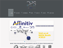 Tablet Screenshot of dpscrm.com